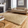 Polar Beige Shaggy Rug