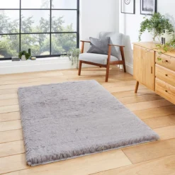Super Teddy Grey Shaggy Rug -Julian Charles super teddy grey 1 2022a891 7bce 4ffa 920a d1e8eaf82aae