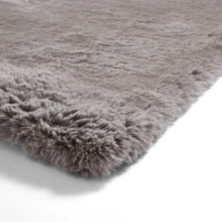 Super Teddy Grey Shaggy Rug -Julian Charles super teddy grey 6